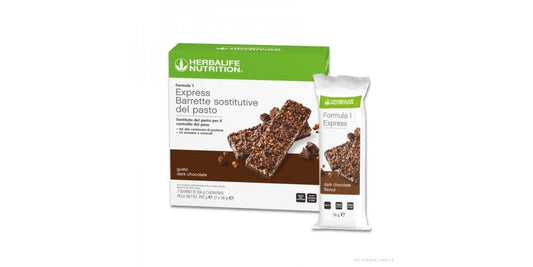 Formula 1 Express - barrette sostitutive del pasto Herbalife - gusto Dark Chocolate