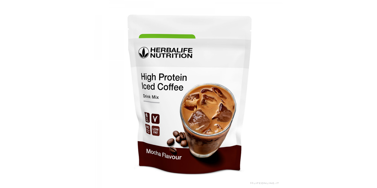 High Protein Iced Coffee Gusto Mocha