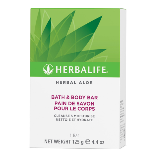 Herbalife Herbal Aloe Bath and Body Bar – Bar Soap (125g) 