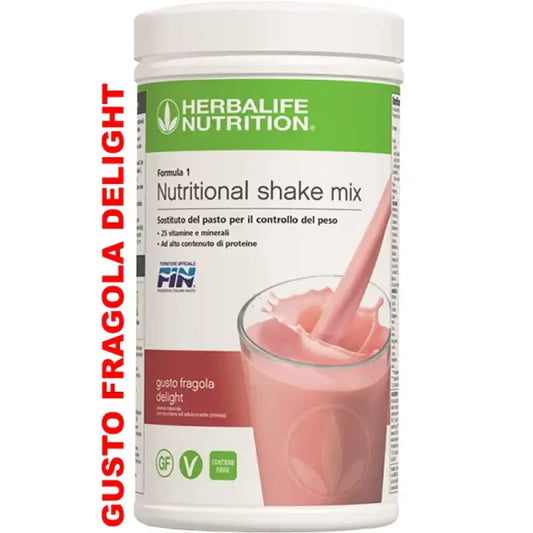 Herbalife Formula 1 Strawberry Delight Flavor
